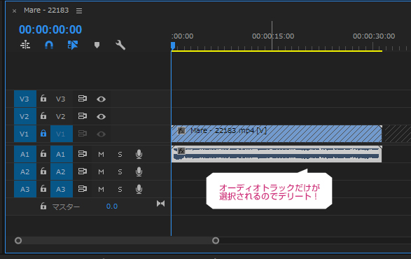 Adobe Premiere Pro プレミアプロ で動画の音声を消す方法 僕のノート